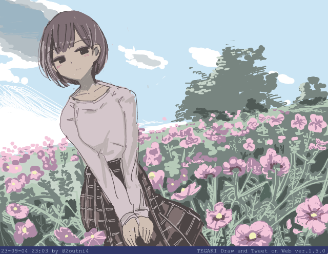 「field skirt」 illustration images(Latest)｜2pages
