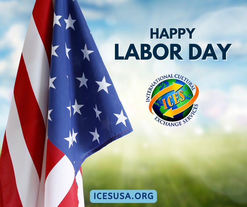 ICESUSAORG's tweet photo. Happy Labor Day from everyone at ICES!  🌍😁🇺🇸❤️ https://t.co/xbmQLEucUM