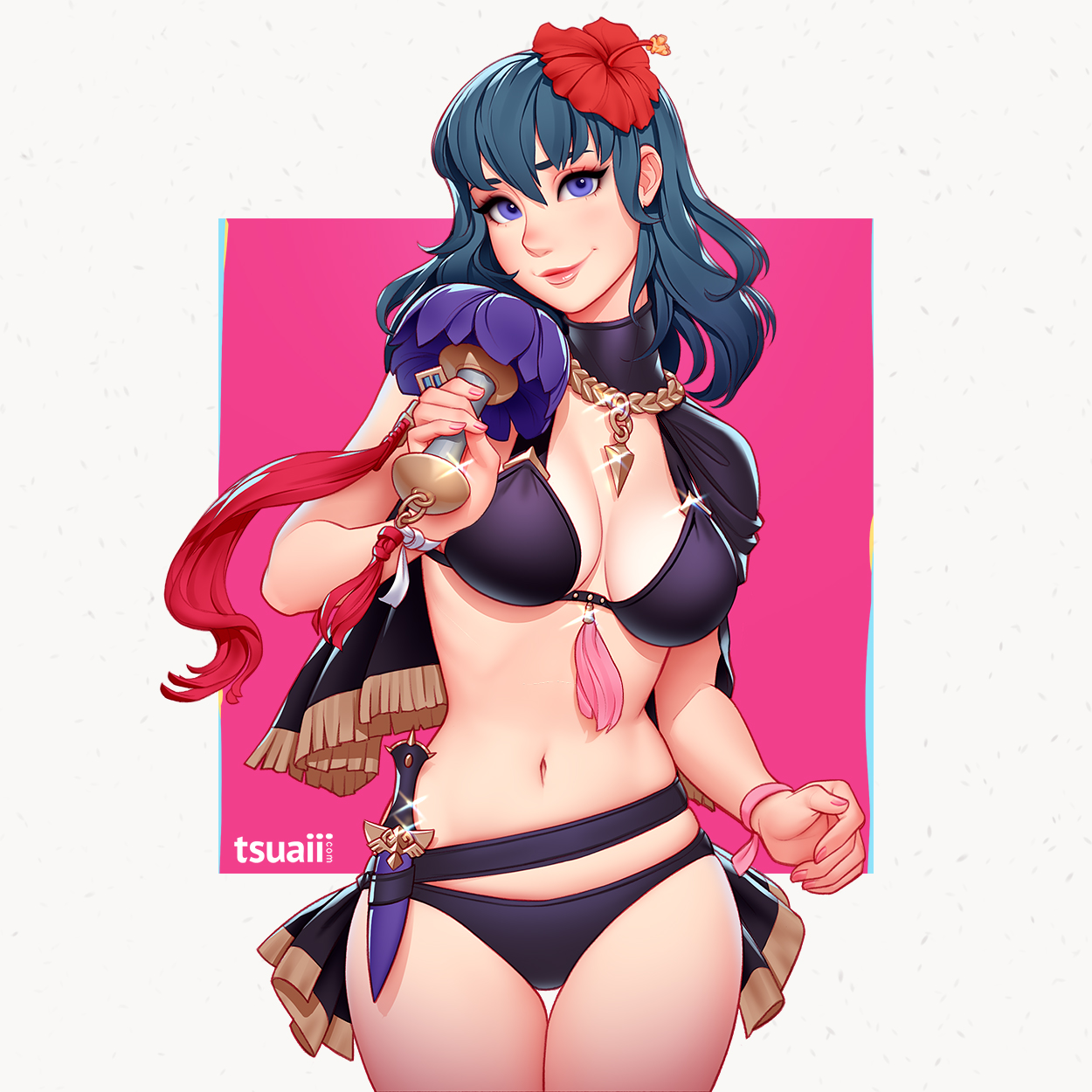 tsuaii on X: First & Last Byleth of the Summer 🌺🌴  t.cogfBvCSelew  X