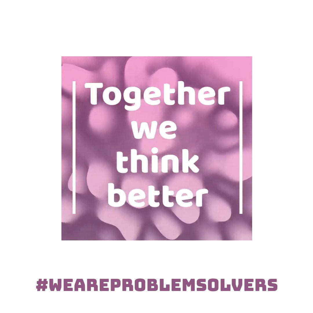 Botany_nerd's tweet photo. When we think about problems as a team, different solutions emerge. Let's take some time to hear everyone's ideas and find some great solutions - together.
#WeAreProblemSolvers https://t.co/trbYYXGGow