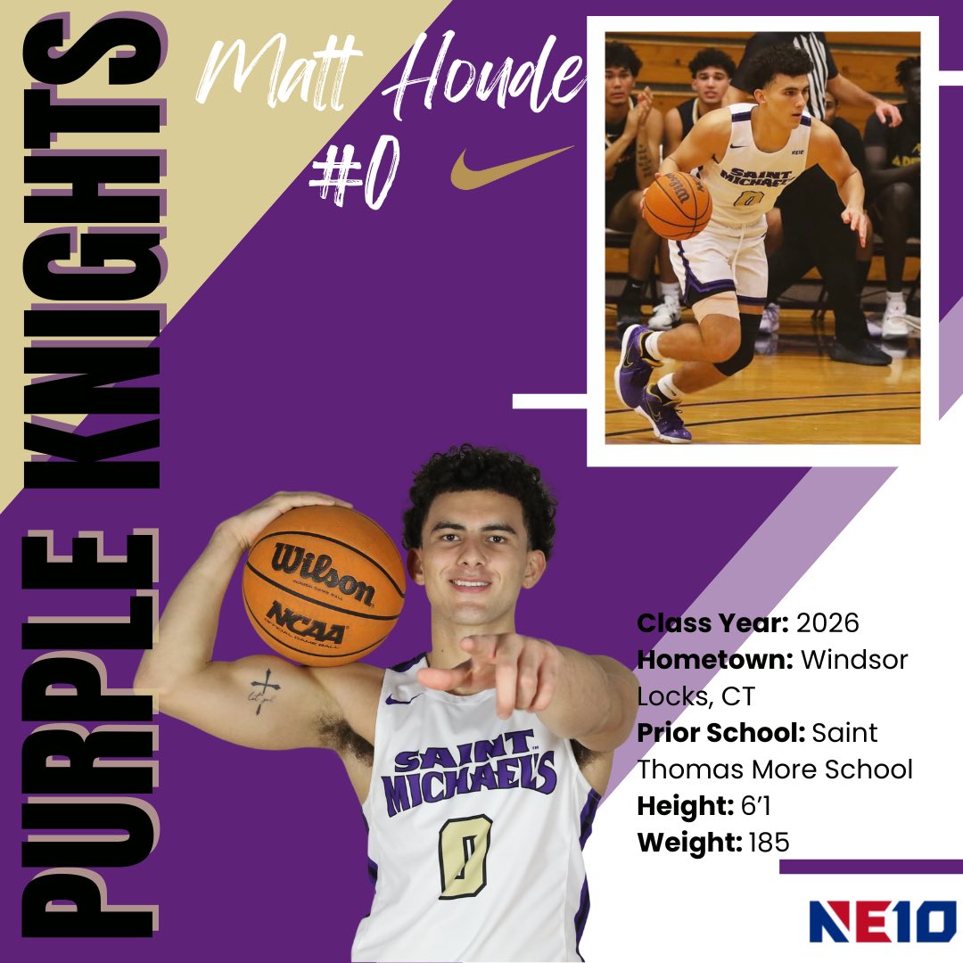 SMC_MBB's tweet image. Welcoming back returning Guard #0 Matt Houde!