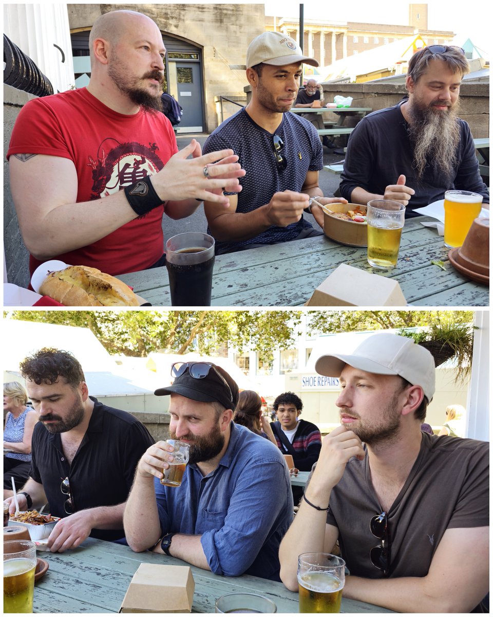 stoghz's tweet photo. Creative lunch with the media boys. 

Look at us, sharing stories, nobody able to pull a normal face. 

Good times. https://t.co/LWvx4VAjqk