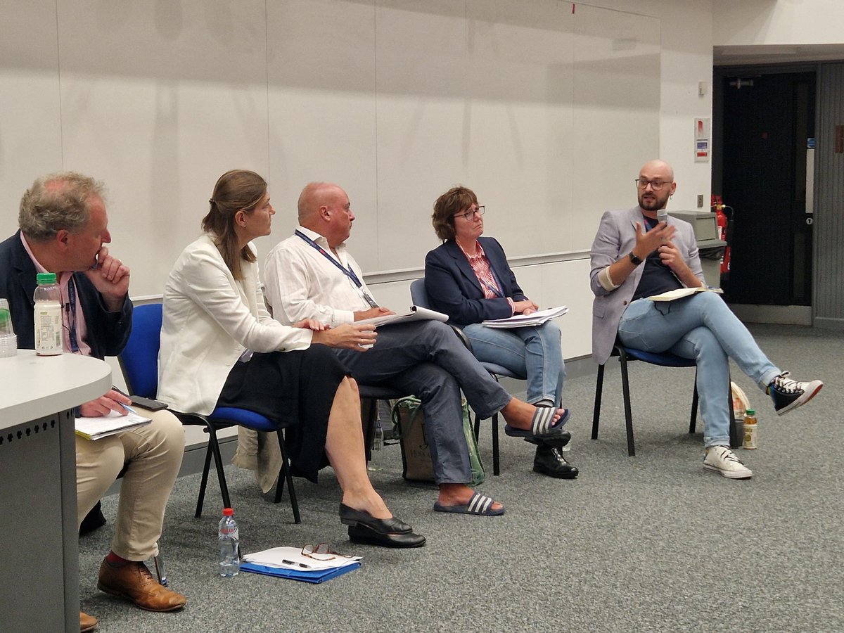 Our first #UACES2023 plenary on 50 yrs of enlargement: @DPhinnemore @HeleneSjursen John O'Brennan, Barbars Lippert @kslootmaeckers