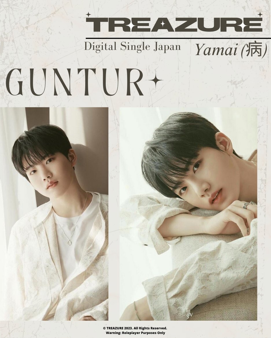 OFC_TREAZURE's tweet photo. ㅤ
ㅤ
𝗧 𝗥 𝗘 𝗔 𝗭 𝗨 𝗥 𝗘.
─────────────
YAMAI「病」

PHOTO TEASER : GUNTUR &amp; ARYA. 

#TREAZURE💎 #GUNTUR #ARYA   #YAMAI 
ㅤ
ㅤ https://t.co/04rYuvwkDM