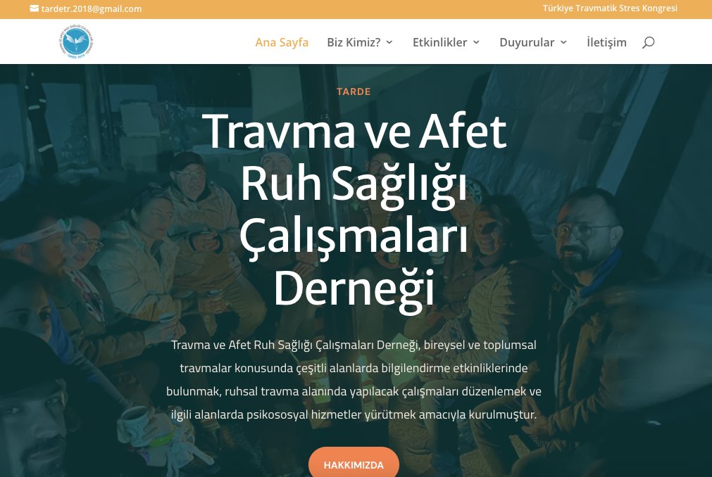 6⃣ Daha üstünden ancak 6-7 geçmiş, hâlâ nefesimizi daraltan deprem gerçeği ortadayken, onlarca sivil toplum kuruluşunun o bölgelerdeki çabalarını dinlemek içimize yeniden umutlar ekti. Belli ki tüm çalışmaların merkezinde Travma ve Ruh Sağlığı Çalışmaları Derneği (TARDE) var.