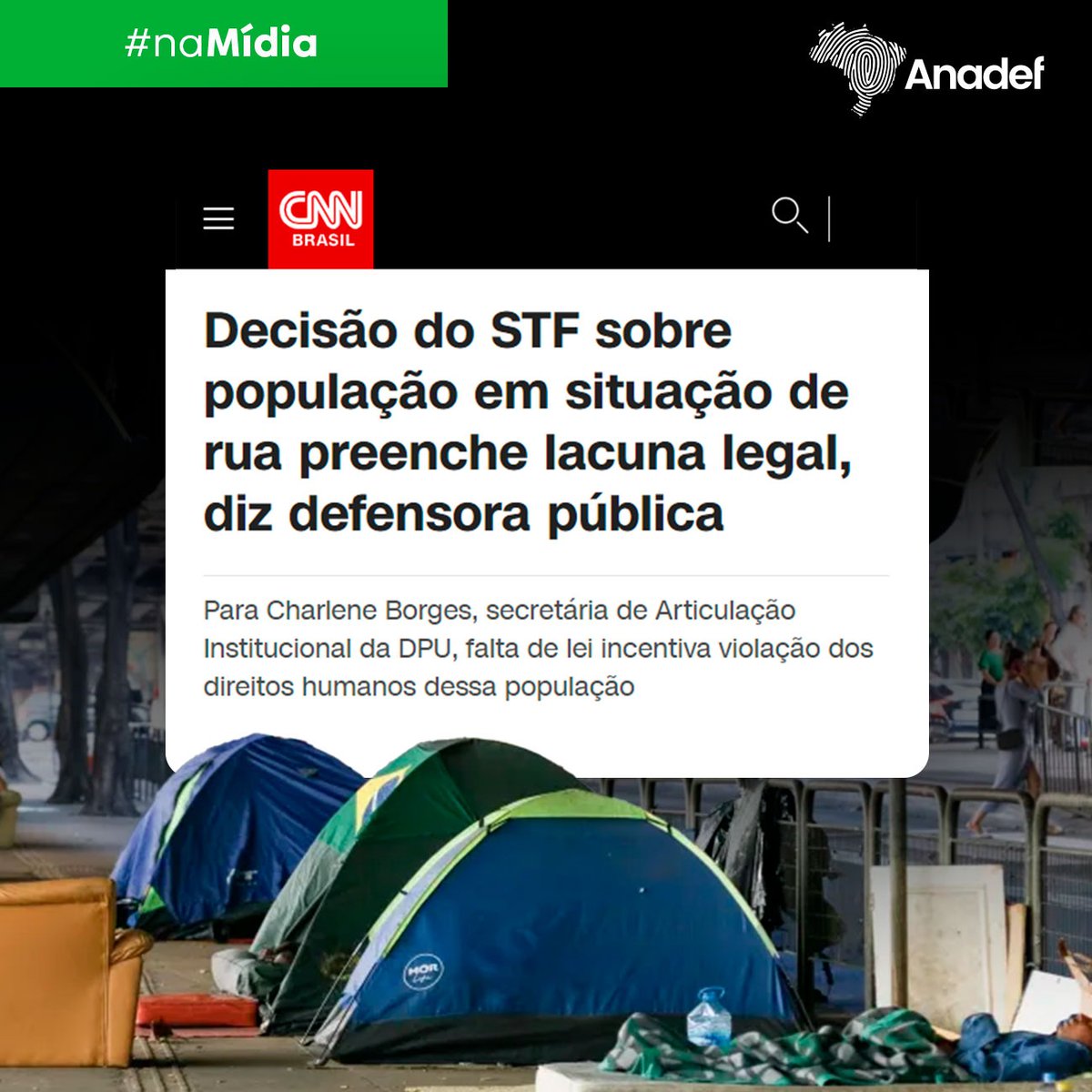 anadef's tweet image. Violação dos direitos humanos e a falta de uma legislação específica para tratar da população em situação de rua no Brasil é tema de matéria publicada na CNN Brasil.

Leia a matéria na íntegra: cnnbrasil.com.br/nacional/decis…

Fonte: CNN Brasil

#anadefnamídia #defensoriasim