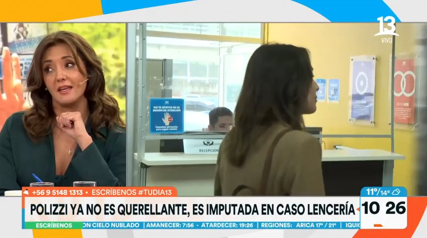 tudia_13's tweet photo. #AHORA en  #TuDia13 🟠 Polizzi ya no es querellante, es imputada en caso lencería 

EN VIVO 👉 https://t.co/d03KsyHujt https://t.co/U32HrLCtJc