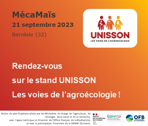 PrefetOccitanie's tweet image. 🌽MécaMaïs
Vous vous interrogez sur les pratiques #agroécologiques ?
RDV le 21/09 sur le stand de l’État #draaf et ses partenaires #UNISSON pour échanger avec des #agriculteurs issus de #collectifs #Ecophyto d’#Occitanie et des techniciens expérimentés !
ℹ️urlr.me/1PRxh