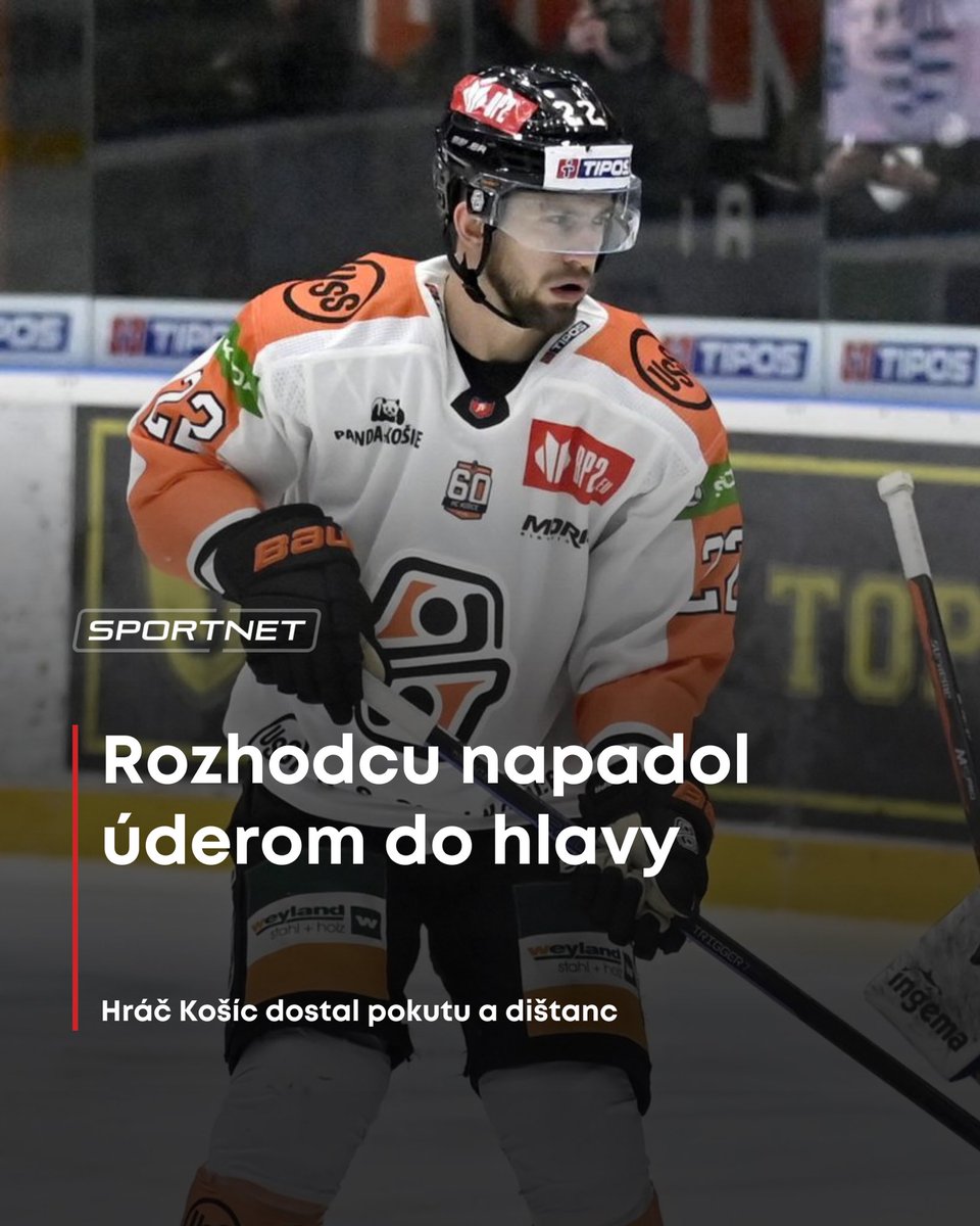 sportnet_sk's tweet photo. 🔊Viac sa dozviete tu▶️ https://t.co/grzuRpcxf0

🏒Útočník HC Košice Hunter Fejes dostal od Športovej rady Ligy majstrov trest zákazu činnosti na jeden zápas a pokutu 700 eur za napadnutie rozhodcu.

#sportnet #hokej #hockey #chl #hckosice #geneveservette #hunterfejes #fejes https://t.co/wTmBMgjs0q