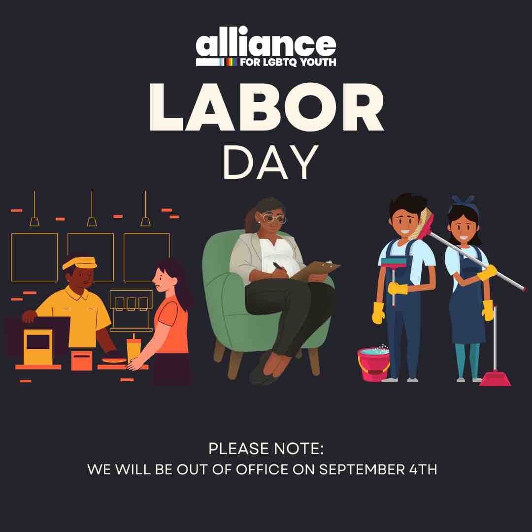 GLBTQAlliance's tweet photo. Today we acknowledge Labor Day. In 2023, we’re witnessing the necessity and power of unions with #labor organizing and strikes in Hollywood, the auto industry, airlines, and delivery companies like #UPS and #FedEx. We celebrate workers’ rights and dignity!
🖤🤎❤️🧡💛💚💙💜 🏳️‍⚧️ https://t.co/2bDG9uvr3f