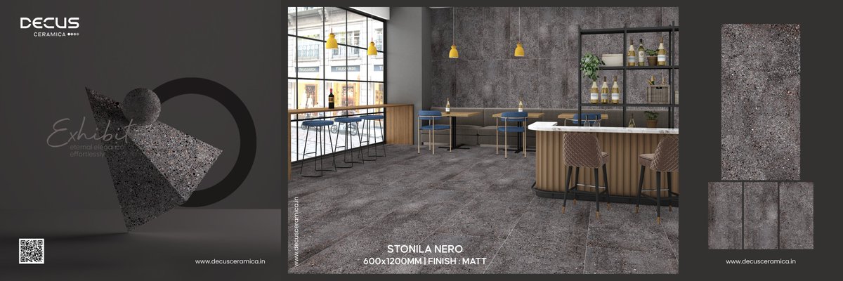 decusceramic's tweet photo. SERIES :
STONILA NERO
.
.
SIZE :
600x1200MM
.
.
FINISH :
MATT
.
.
.
CONTACT US :
📱9638472778
🌐https://t.co/WonwO6FIAS
📧Decusceramic@gmail.com
.
.
.
#decus #decusceramica #decusceramic #600x600mm #60x60xm #600x1200mm #60x120cm #homedesign #design #architecture #morbi #india https://t.co/RZCfFlWtiA