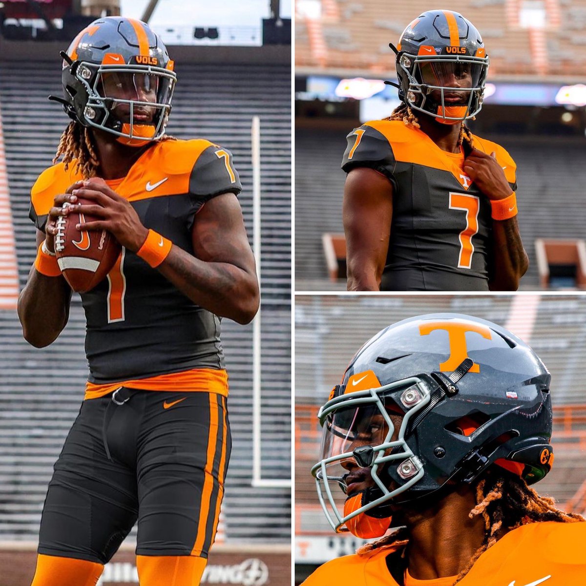 Tennessee rocking these alternate uniforms against Austin Peay to honor Condredge Holloway 🔥🔥