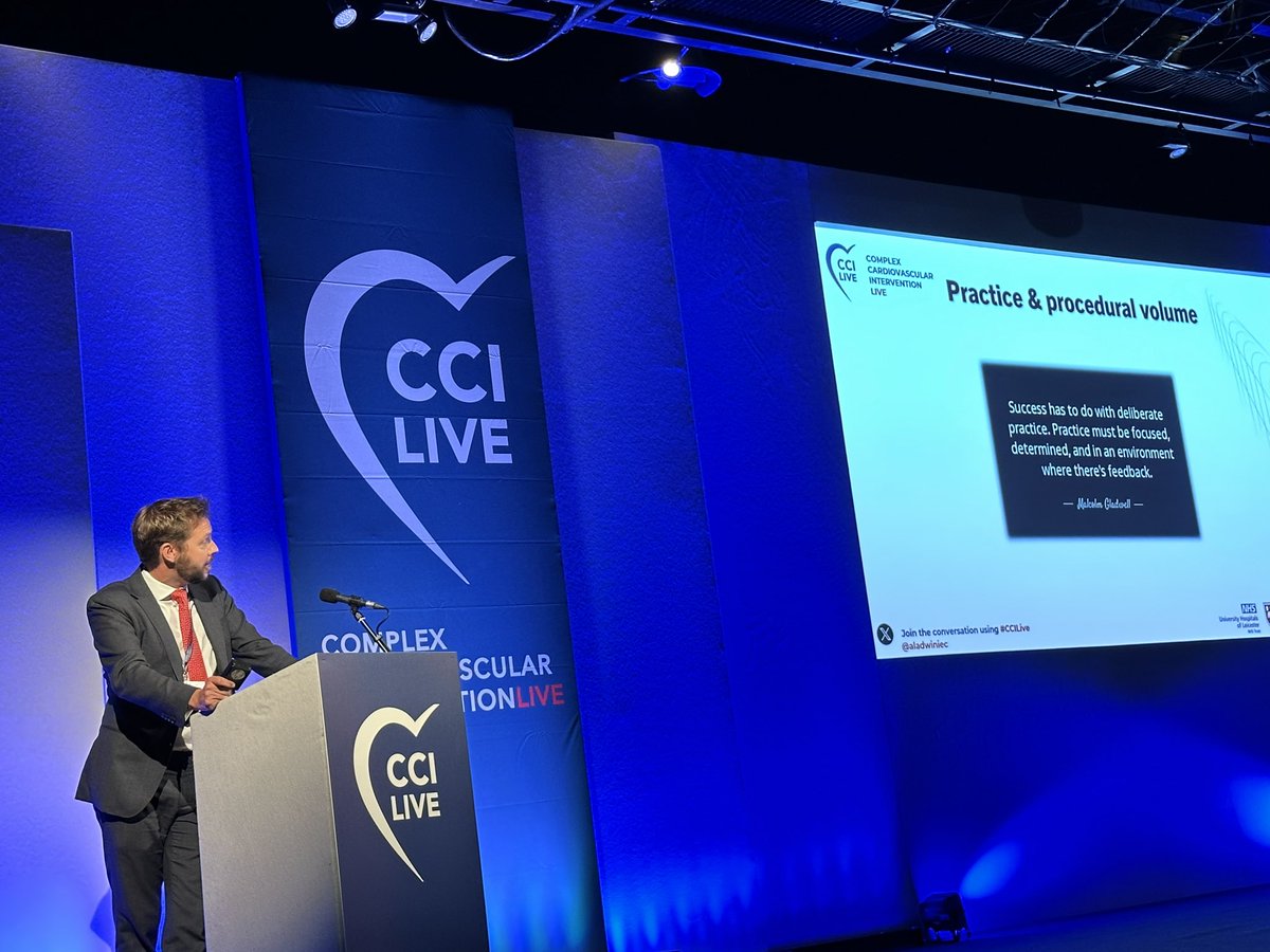 ShaziaTHussain1's tweet photo. #CCIlive
Thought provoking debate on who should be doing CTO PCI
It’s not about being the best or doing the most complex case … it’s about being competent at what you do and knowing your limitations
As with all new skills .. coaching , practice and feedback important https://t.co/ef7D2w8Uds
