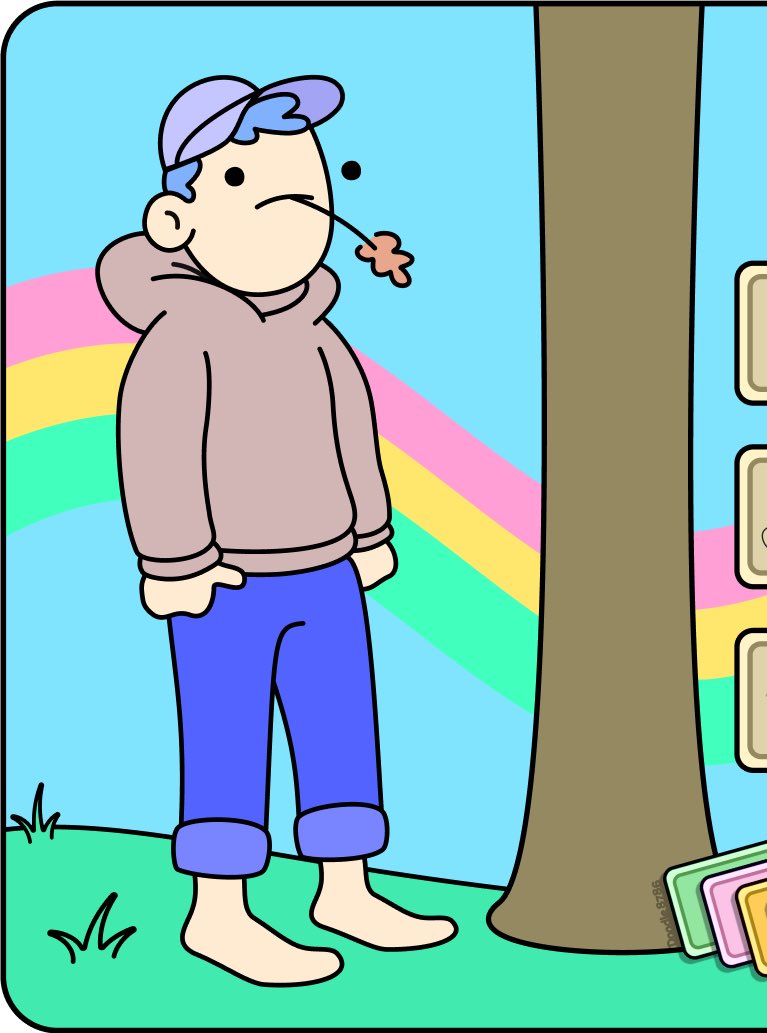 halfhumanstudio's tweet image. GM! 🤙🏽 •_ • ☕️

Woke up and submitted a custom proposal to @doodles ✍️ 🌈 

Excited to see what my doods think! 
#doodles #inkubator #nft #brand