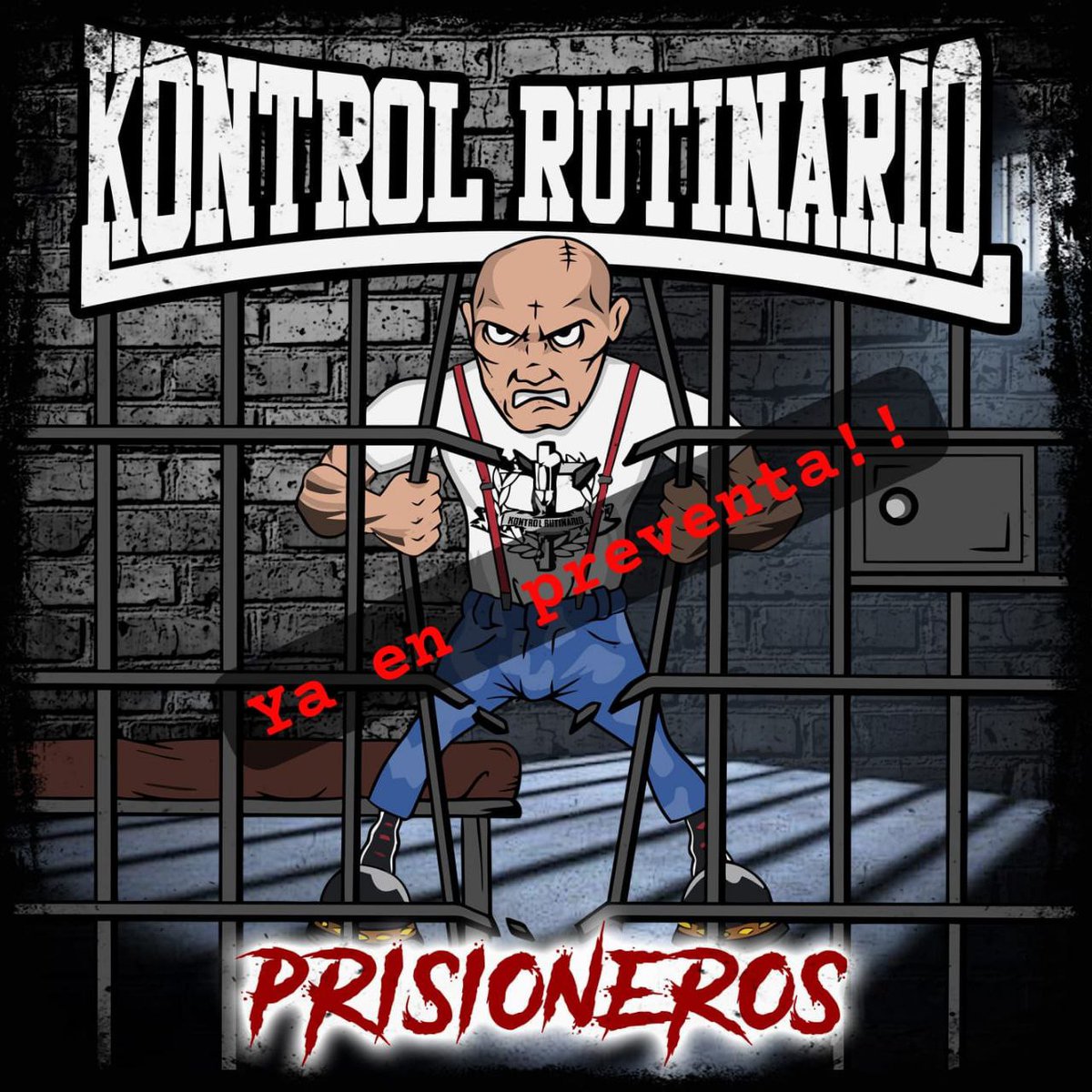 Kontrol Rutinario ha comenzado con la preventa de su nuevo disco "Prisioneros".
El nuevo trabajo consta de 11 temas, con un libreto de 16 hojas, el precio es de 13 € sin envio y 19 € con envío.