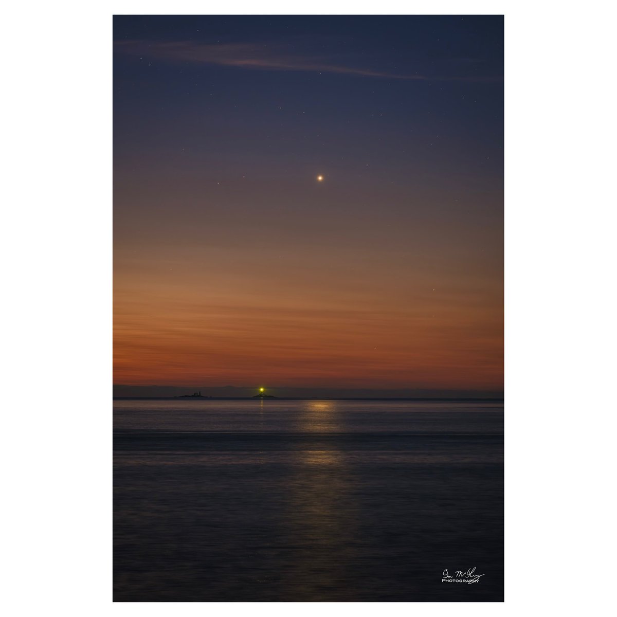 Our planetary neighbour Venus rising into the dawn sky above East Maiden Lighthouse, off Ballygally, Co Antrim. <a href="/WeatherAisling/">Aisling Creevey</a> <a href="/barrabest/">Barra Best</a> <a href="/ArmaghPlanet/">(old handle) Armagh Observatory & Planetarium</a> <a href="/ILoveLarne/">I Love Larne</a> <a href="/bbcniweather/">BBC NI Weather</a> <a href="/angie_weather/">angie phillips</a> <a href="/OPOTY/">Outdoor Photography</a> <a href="/practphoto/">Practical Photo Mag</a> <a href="/FujifilmUK/">FUJIFILM UK & Ireland</a> <a href="/FUJIFILM_UK/">Fujifilm in the UK</a>