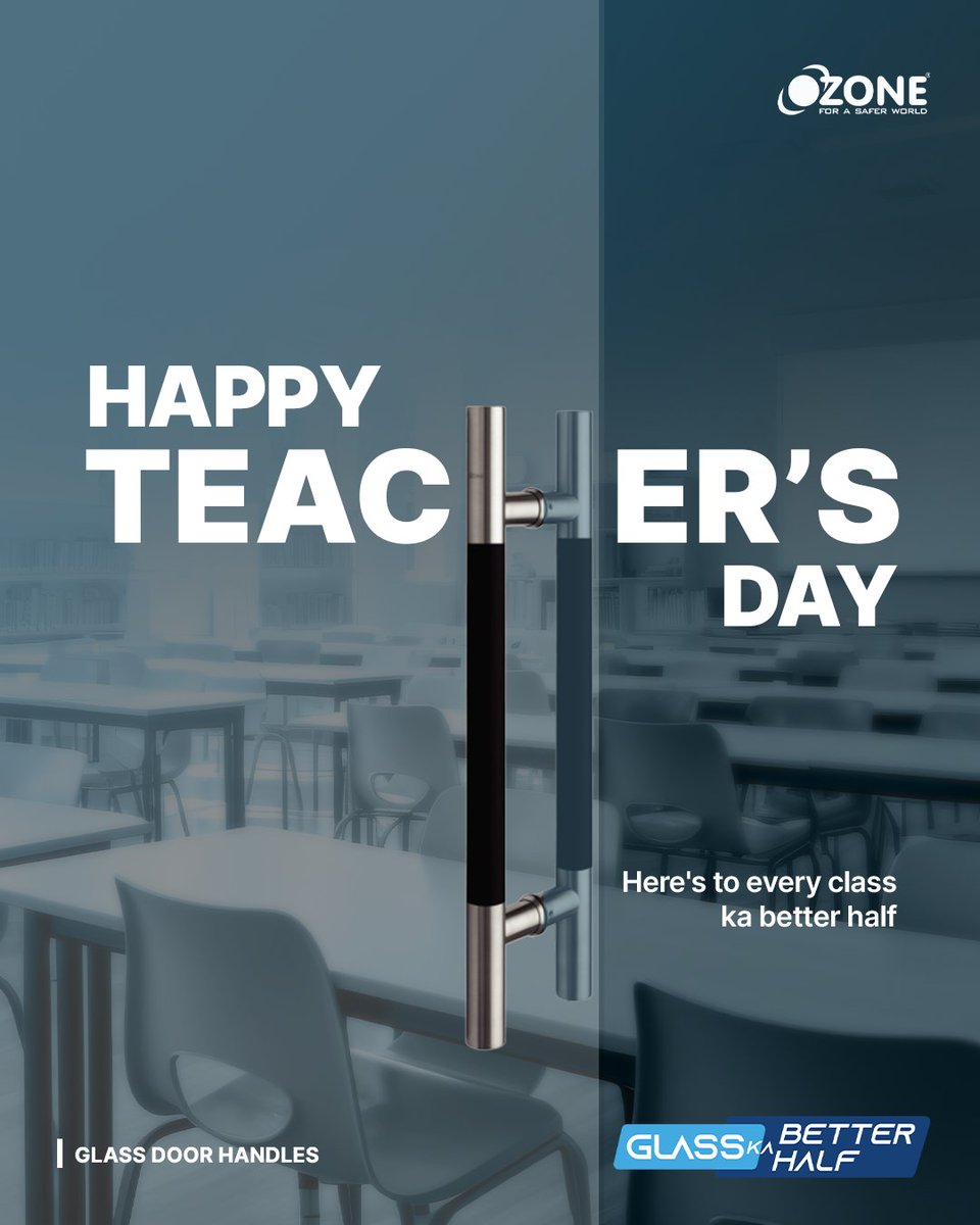 The ones who inspire us, guide us and transform learning into an adventure. Let's celebrate these educational partners who illuminate our journey and mold the path to our futures.

Wishing you a joyous Teachers' Day!

#HappyTeachersDay
#OzoneHardware #Ozone #Hardware