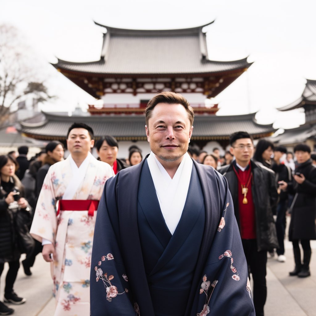 Elon ❤️ Japan