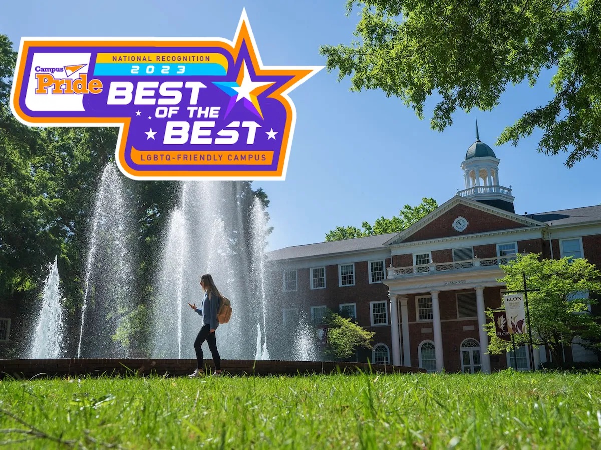 Elon University tweet media