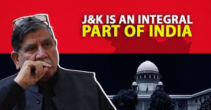 LawstreetJ's tweet photo. 'J&K is an integral part of India,' SC asks lead petitioner in Art 370 to file affidavit
#SupremeCourt #Article370 #JammuAndKashmir #IndianTerritory #LegalProceedings #AffidavitFiling #IntegralPartOfIndia #LegalMatters #JudicialInquiry #India #LawstreetJ
Read full article