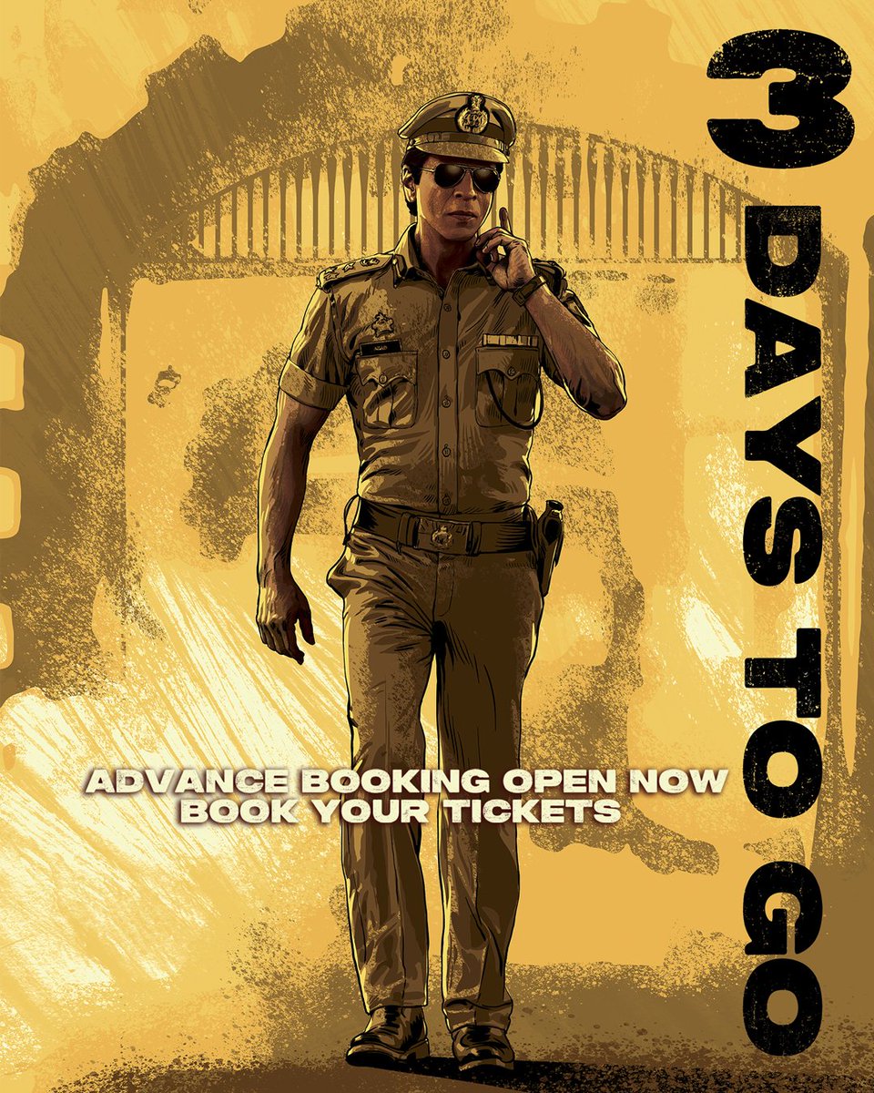Countdown alert! The clock is ticking, and in just 3 days, ‘Jawan’ hits the big screen! Advance booking now open, book your tickets! m.paytm.me/jawan #Jawan releasing worldwide on 7th September 2023, in Hindi, Tamil & Telugu.