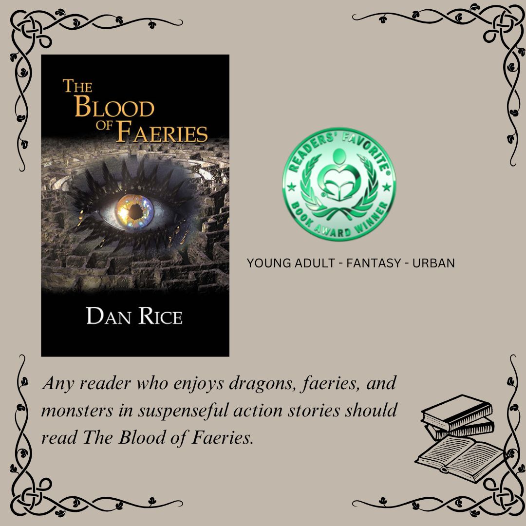 Happy dance! Just found out The Blood of Faeries garnered a honorable mention from <a href="/ReadersFavorite/">Readers' Favorite</a> International Book Awards! #booktwt  #booksworthreading #yafantasy #yafantasyseries #wrpbks