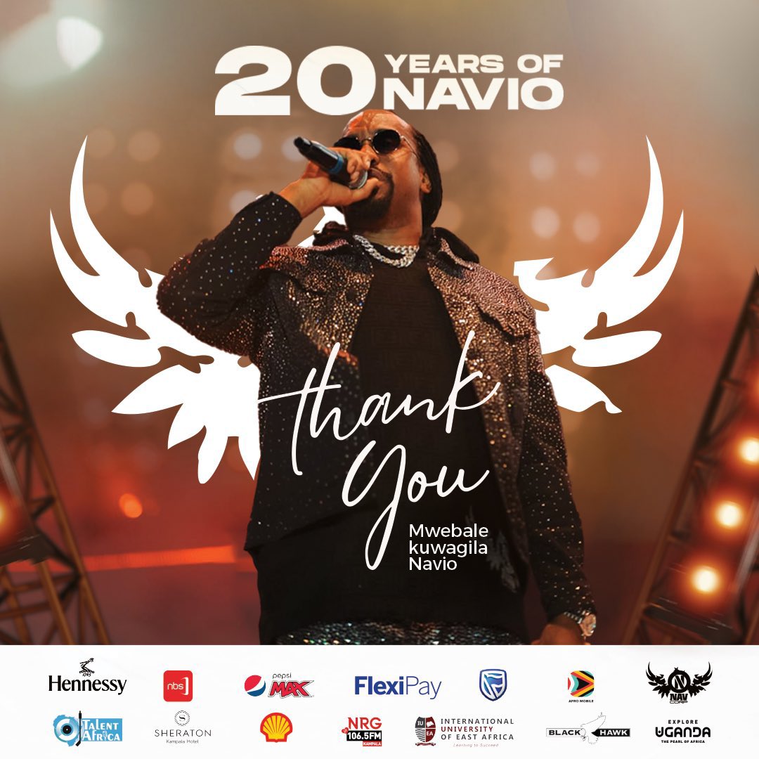 Mugibson's tweet photo. Oh What A Night It Was At The #20YearsOfNavio Concert.
Thanks to all who attended and congratulations to #TAGEvents for yet another successful one. 🪩
Here’s a replay of some highlights from the celebration via @talentafrica’s YouTube Channel:
Click ▶️ https://t.co/wYBOVwPoJc https://t.co/sjhTwihpRs