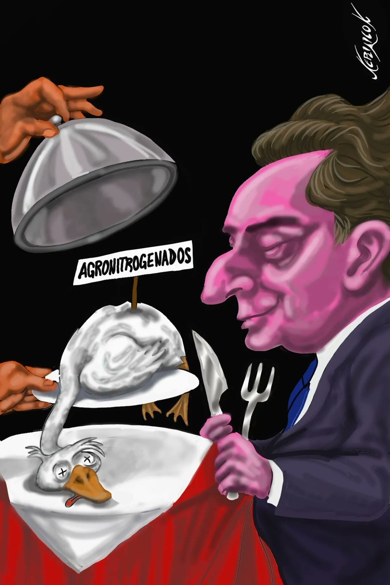 Ganso laqueado. <a href="/eleconomista/">El Economista</a> #EmilioLozoya #agronitrogenados #JUSTICIA #CuartaTransformación