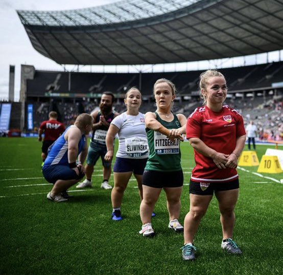 ParalympicsIRE's tweet photo. What did the mascot say to break Mary’s concentration? 😂🤔
@_MaryFitzG | #TheNextLevel | #TeamIreland | #RaisingANation https://t.co/azD1V0pjoc