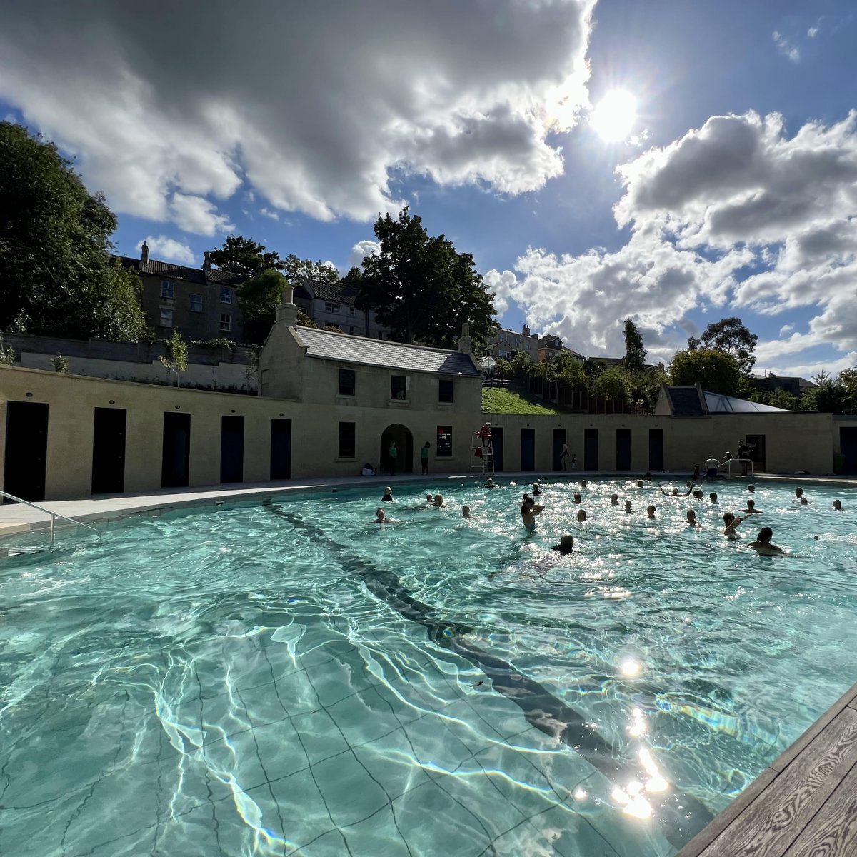 Bath Voice News: countdown to the bigger splash  as Cleveland Pools gets ready to reopen on Sunday 11th September (but  the water won’t be heated!) bathvoice.co.uk/news/