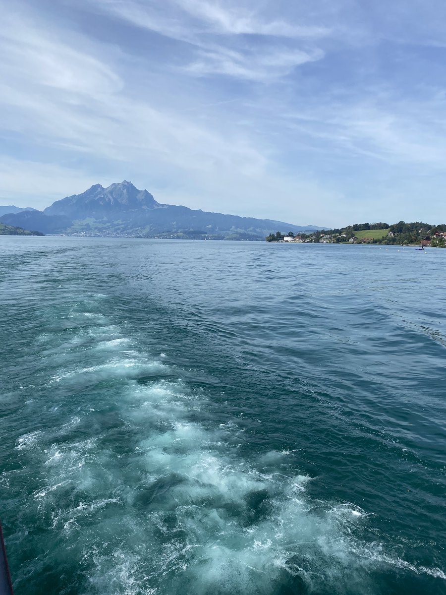 DavidMosbey's tweet photo. Paddle steamer transfer across Lake Lucerne, onto Lugano https://t.co/fKTnc255gm