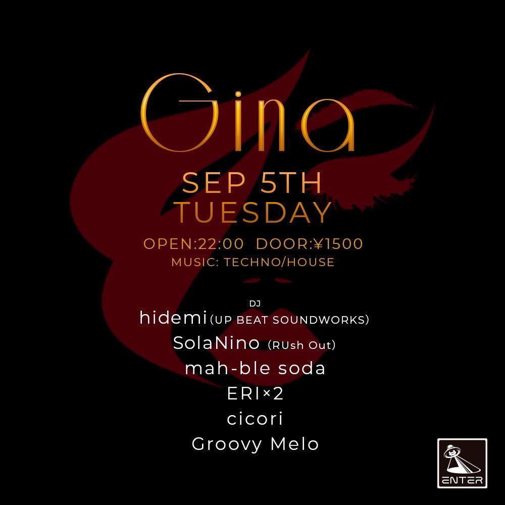 mah_blesoda's tweet photo. Tomorrow

Gina at @EnterShibuya 

アフターやナイトで何度も遊びに行ったことがあるENTERで初めてDJやらせていただけることになりました👊👊

House/Technoが軸ですが自分はちょっとBassサウンドも織り交ぜていくセットにしていこうかなと😌

お時間ある方はお待ちしております💨 https://t.co/FyvFPzk7CV