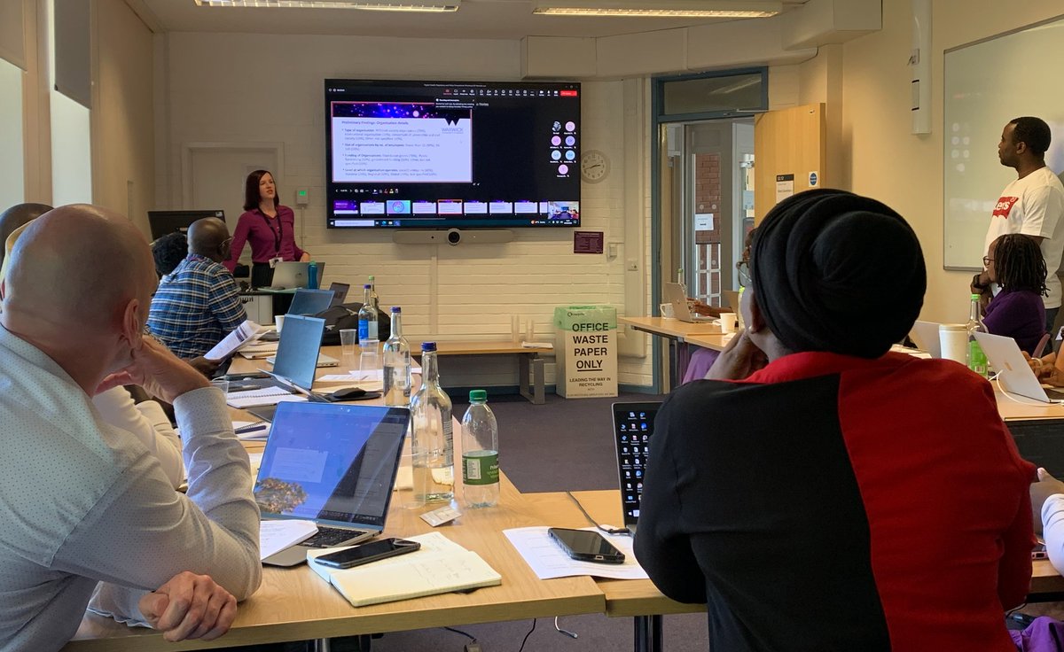 HealthAppData's tweet photo. @BA_Rawson presenting her 'on the ground' #empirical analysis on the role of #organisations in transforming #health #data #governance! Important to understand #local perspectives on matters relating to #apps tracking health data! https://t.co/vNAGsfTsUD