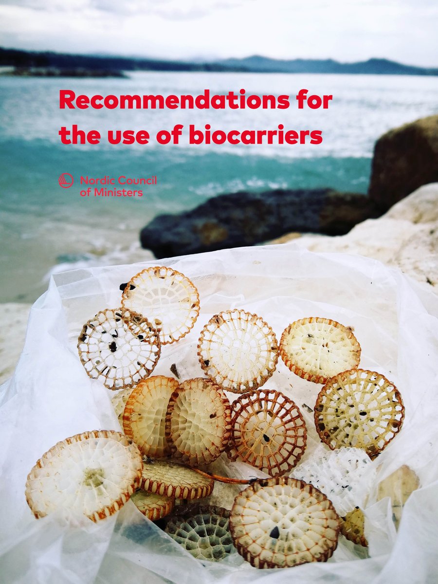 The Nordic Council of Ministers, Swedish EPA @naturvardsverket, and <a href="/surfridereurope/">Surfrider Europe</a> has developed new guidelines for the management of #biocarriers used in #WWTP: prevent future releases, tackle global #plasticpollution &amp; protect the marine environment pub.norden.org/temanord2023-5…