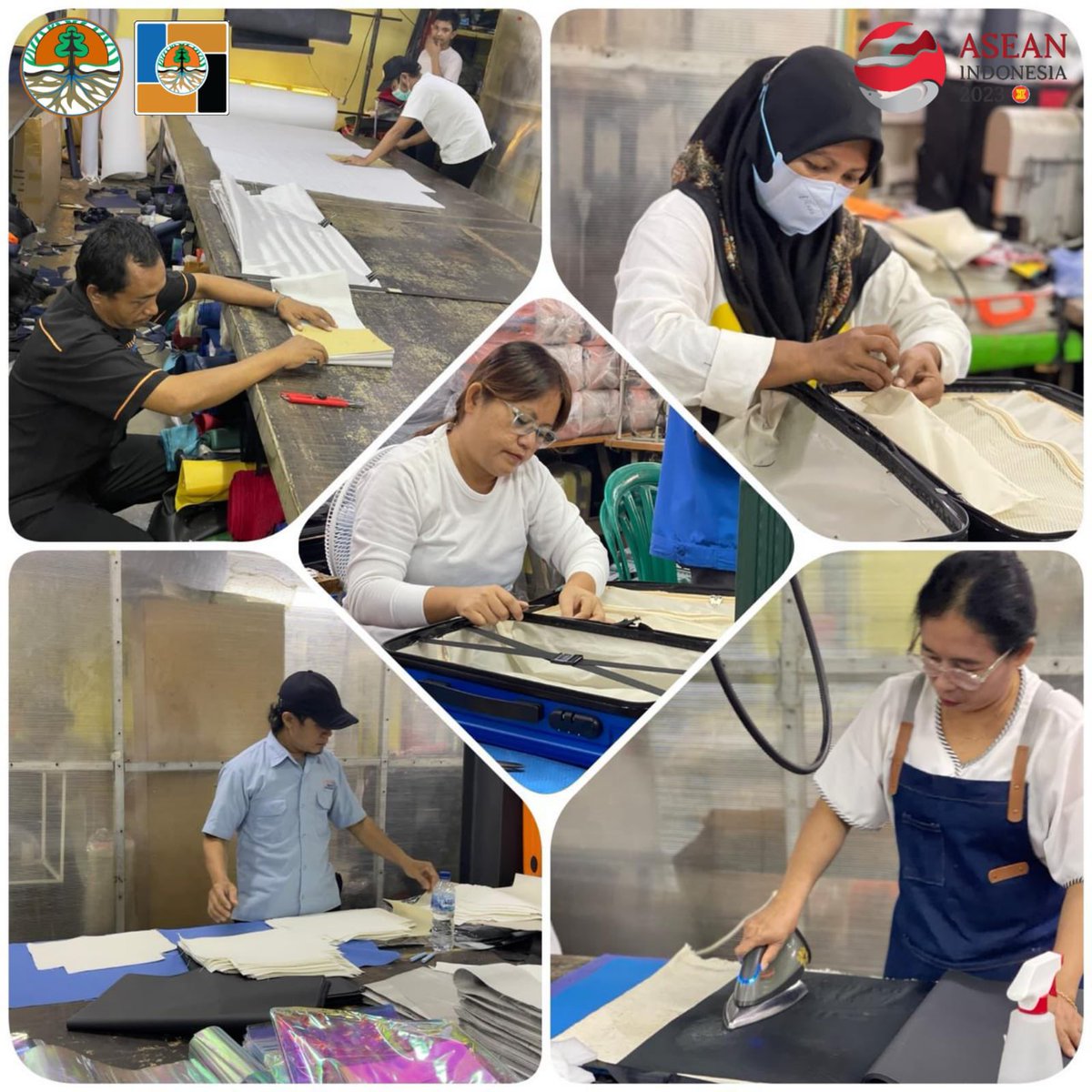 balaips_bogor's tweet image. Tim BPSILHK Bogor melaksanakan survey ke PT. Huda Rachma Grupindo yang berlokasi di Kota Tangerang Selatan. Kegiatan ini bertujuan untuk memperoleh informasi mengenai penerapan dan penilaian standar industri barang dari kulit pada PT. Huda Rachma Grupindo. 

#industri #kulit