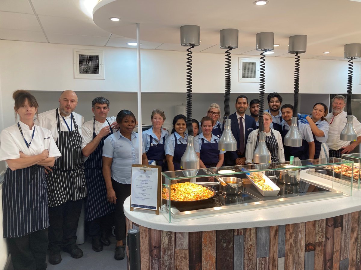 SASHerts's tweet image. We are excited to start the term with a newly refurbished Refectory completed by @AccentCatering! We hope pupils and staff will enjoy their breaks in a modernised setting. #lunch #refectory #startofterm