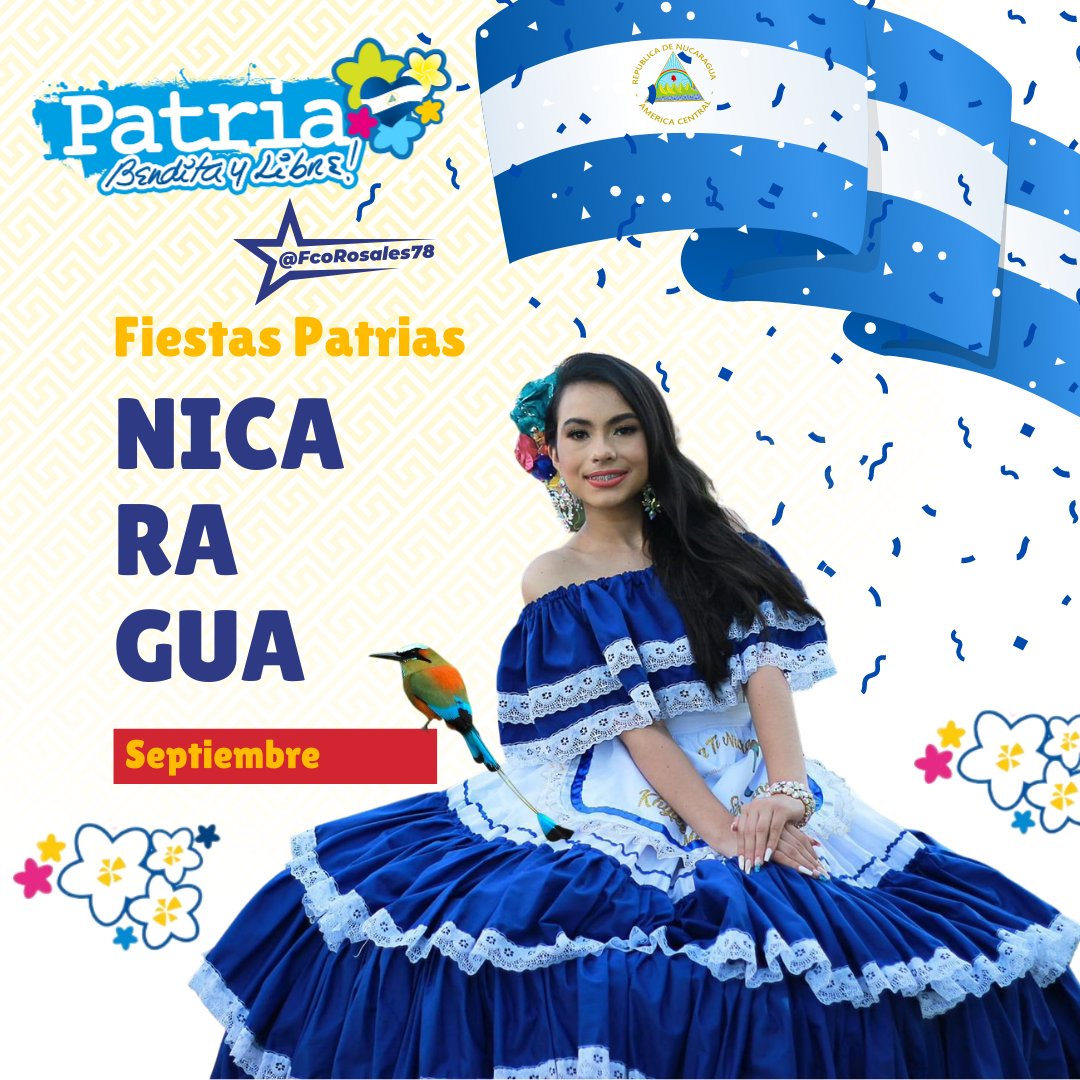 🎶🎵
Bella y valiente de veras
Es la mujer que aquí nació
Igual a Rafaela Herrera
Que a los piratas derroto....
🎵🎶

¡Buen día #Nicaragua y el 🌎!
Que tengan una excelente semana.

#PatriaBenditayLibre 
<a href="/corpav_m/">Carnitas ❤🖤❤🇳🇮</a> <a href="/Atego16/">@🅰🆃🅴🅶🅾 🇳🇮</a> <a href="/CarolineSandini/">Caroline Sandinista</a> <a href="/RDRFSLN_/">RDRFSLN_🇳🇮❤🖤</a> <a href="/jbrisol/">🅰️racely ♏ 🧲anales❤️🖤</a> <a href="/esbeltania/">Esbeltania</a> <a href="/MrjNrrr/">Marjorie Nvrrte</a>