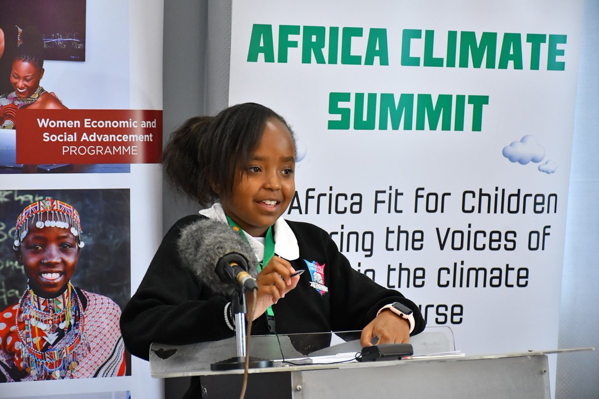 GracaMachelTrust (@g_macheltrust) on Twitter photo You leaders talk too much and you forget to act!
When I turned 11 I planted 11 trees and asked my 11 friends to also plant trees. We can all do something. Karen from Kenya. <a href="/AfClimateSummit/">Africa Climate Summit</a> You leaders talk too much and you forget to act!
When I turned 11 I planted 11 trees and asked my 11 friends to also plant trees. We can all do something. Karen from Kenya. <a href="/AfClimateSummit/">Africa Climate Summit</a>