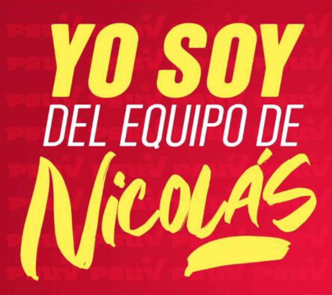 Todas y todos somos del mismo equipo, defendemos la misma causa, todas y todos amamos a Venezuela. @NicolasMaduro