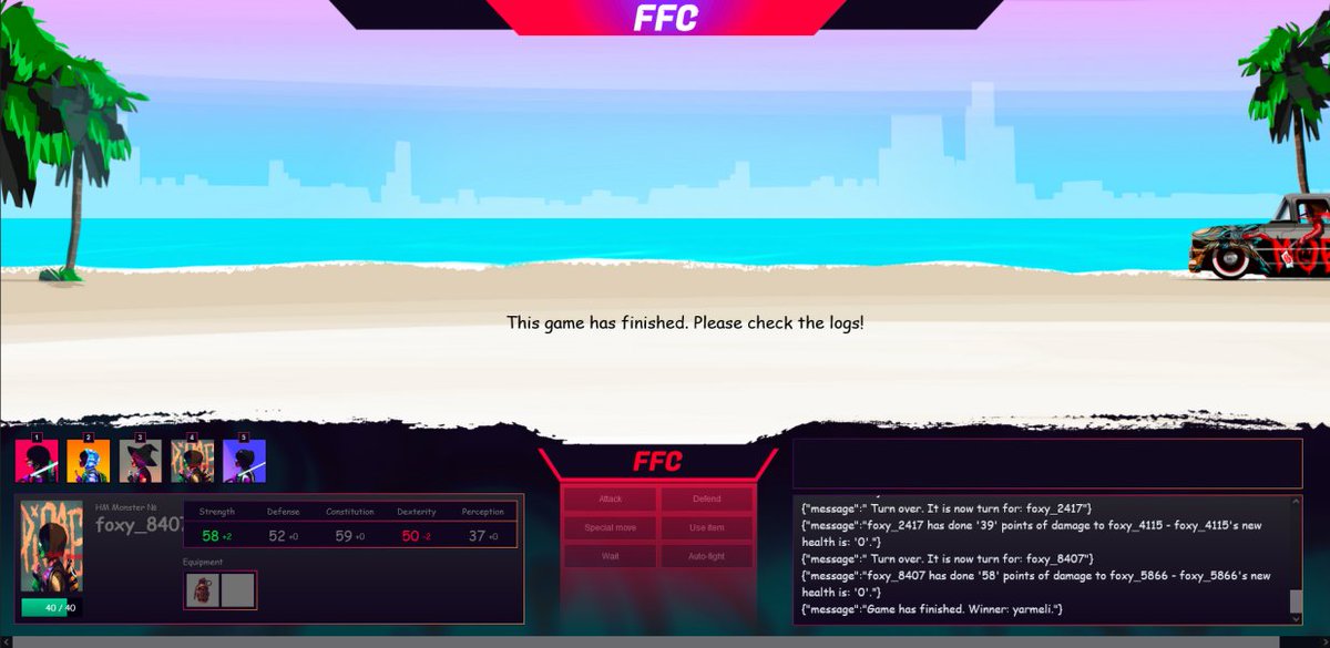 September 4th 2023

K/D so far: 1/1. 
Not bad for day 1 of gameplay tests.

Testing using old assets (not to reveal too much). We have to finish the interface and connect it to the engine, but we're getting there.

Just entered stage where we see things, not only code.

#hmg #ffc