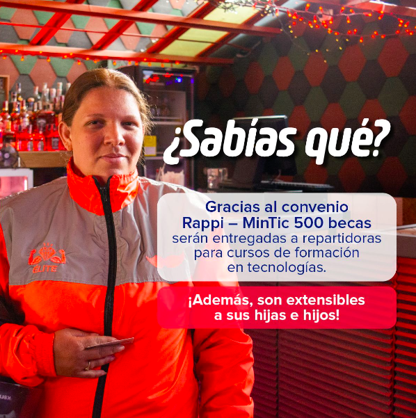 ColEnMovimiento's tweet photo. ¿Ya conocían esto? No solo será para las compañeras RT sino también para sus familias. 

Aprovechen que son cursos de formación en habilidades que cada día están más cotizadas en el mercado laboral 💪😎

Postulaciones en https://t.co/MZim0yt5Cd https://t.co/JMqQhcFNcc
