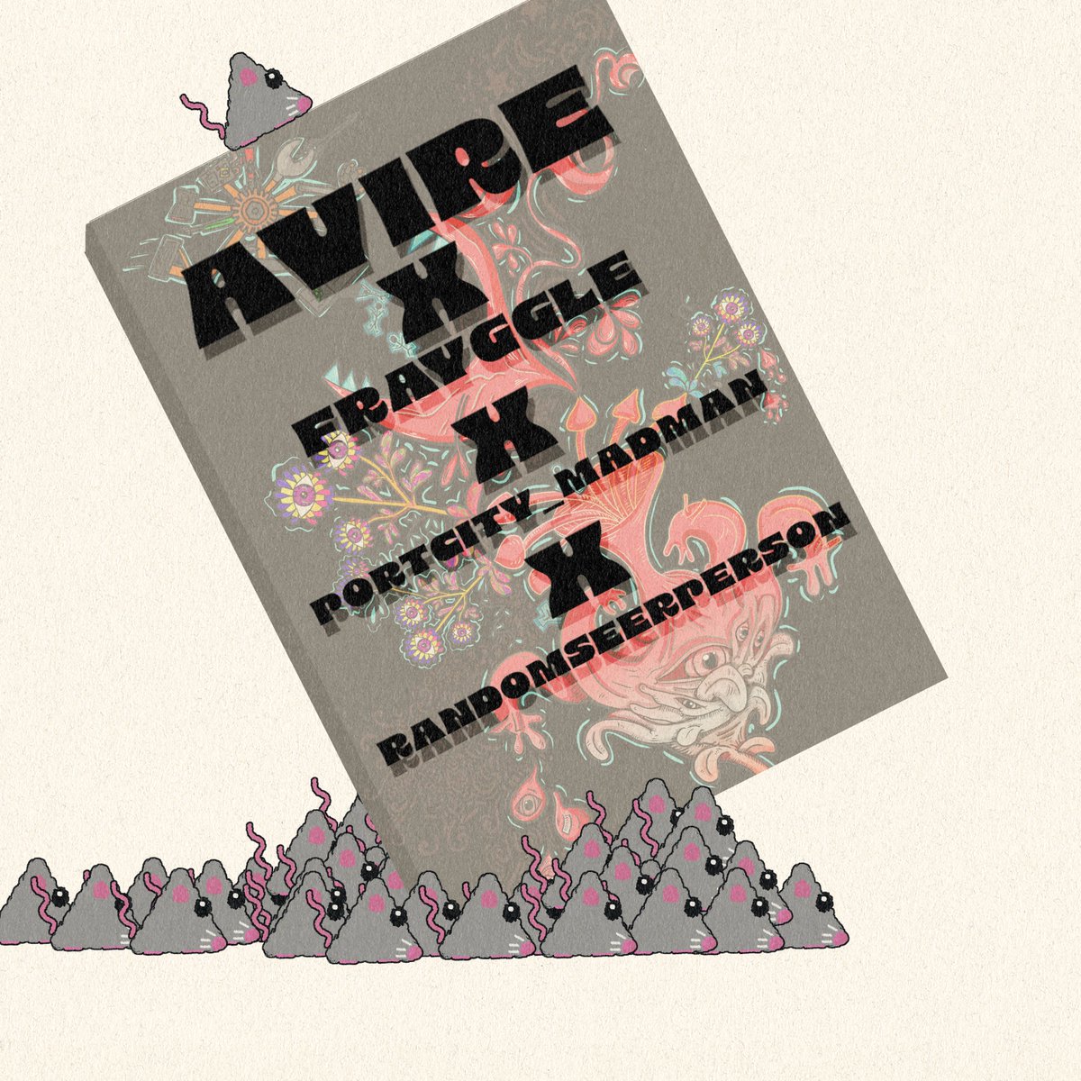 Special Drop this morning! The wonderful <a href="/AVIREONFIRE/">AVIRE</a> hosted a community art contest and I was lucky enough to be a part of it!  See the combined might of 4 wild artists here!  

opensea.io/assets/matic/0…