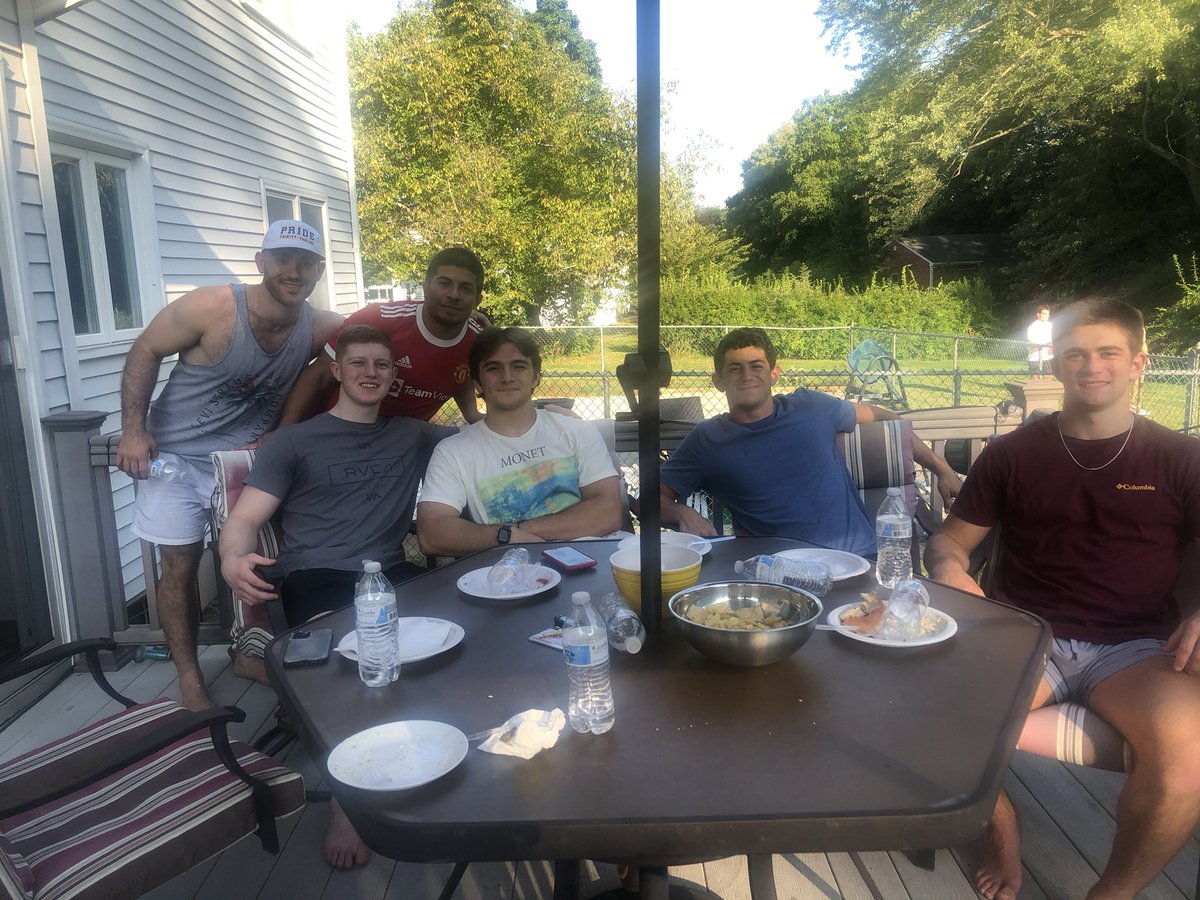 CoachDBlackWes's tweet photo. Great day for our Welcome Back Kickoff Tean BBQ. Games, grilling, &amp; starting our new year off right!
Cardinal Wrestling Pride https://t.co/GEIzW0bxXC