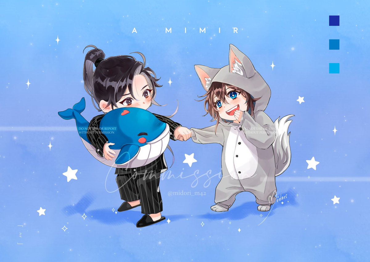 Midori_m42's tweet image. ~ a mimir 💤💖
(Commission for @/Binghelogy)
#ximang #余污 #yuwu