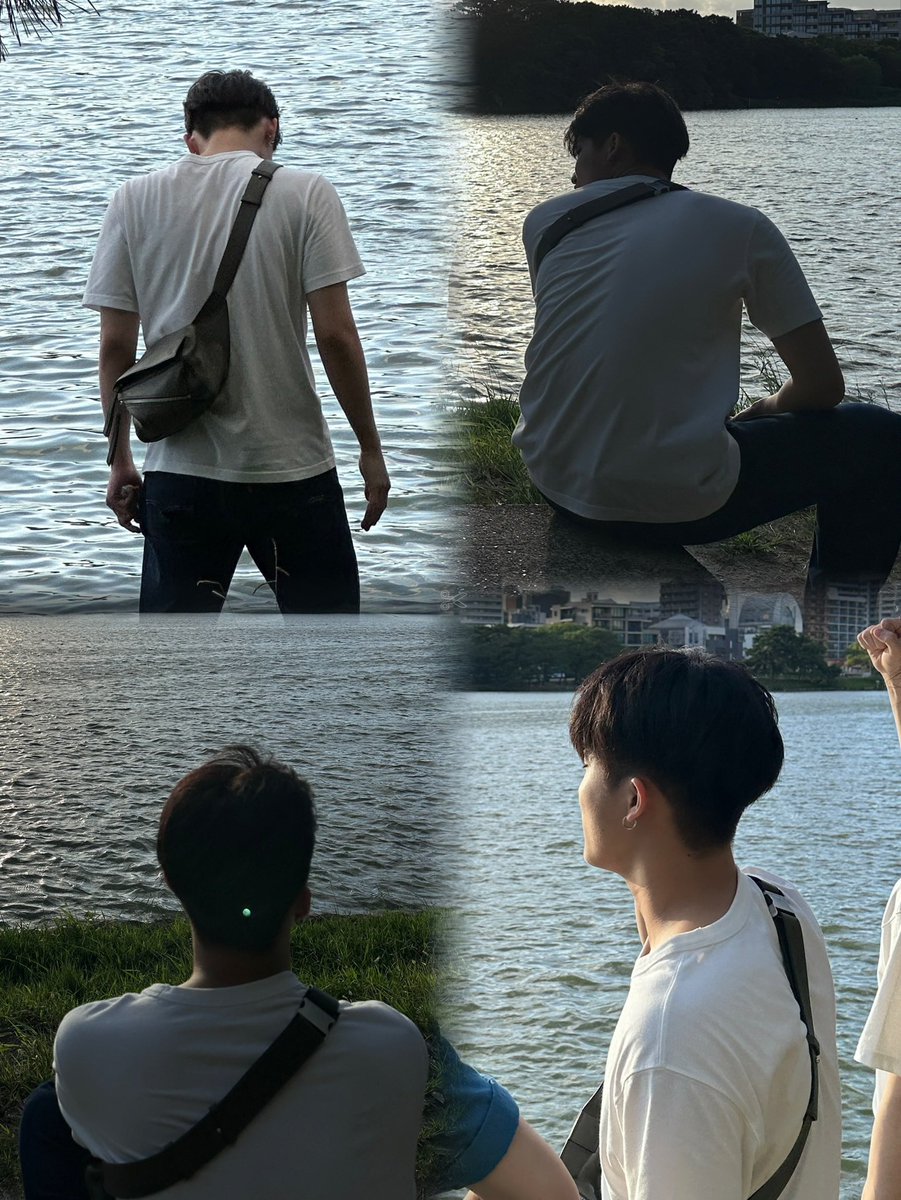 JEONGWOOcut's tweet photo. Handsome Jeongwoo even from the back 🫠 https://t.co/1IrpbledSn