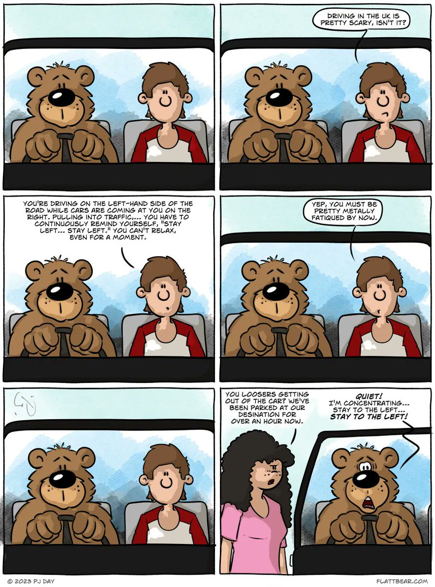 White Knuckle #flattbear