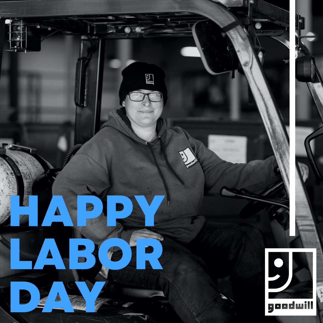 MERSGoodwill's tweet image. We wish you a safe and happy Labor Day! When you shop and donate with your local Goodwill, you&apos;ll help people in your community find job placement and training through the #PowerOfWork.