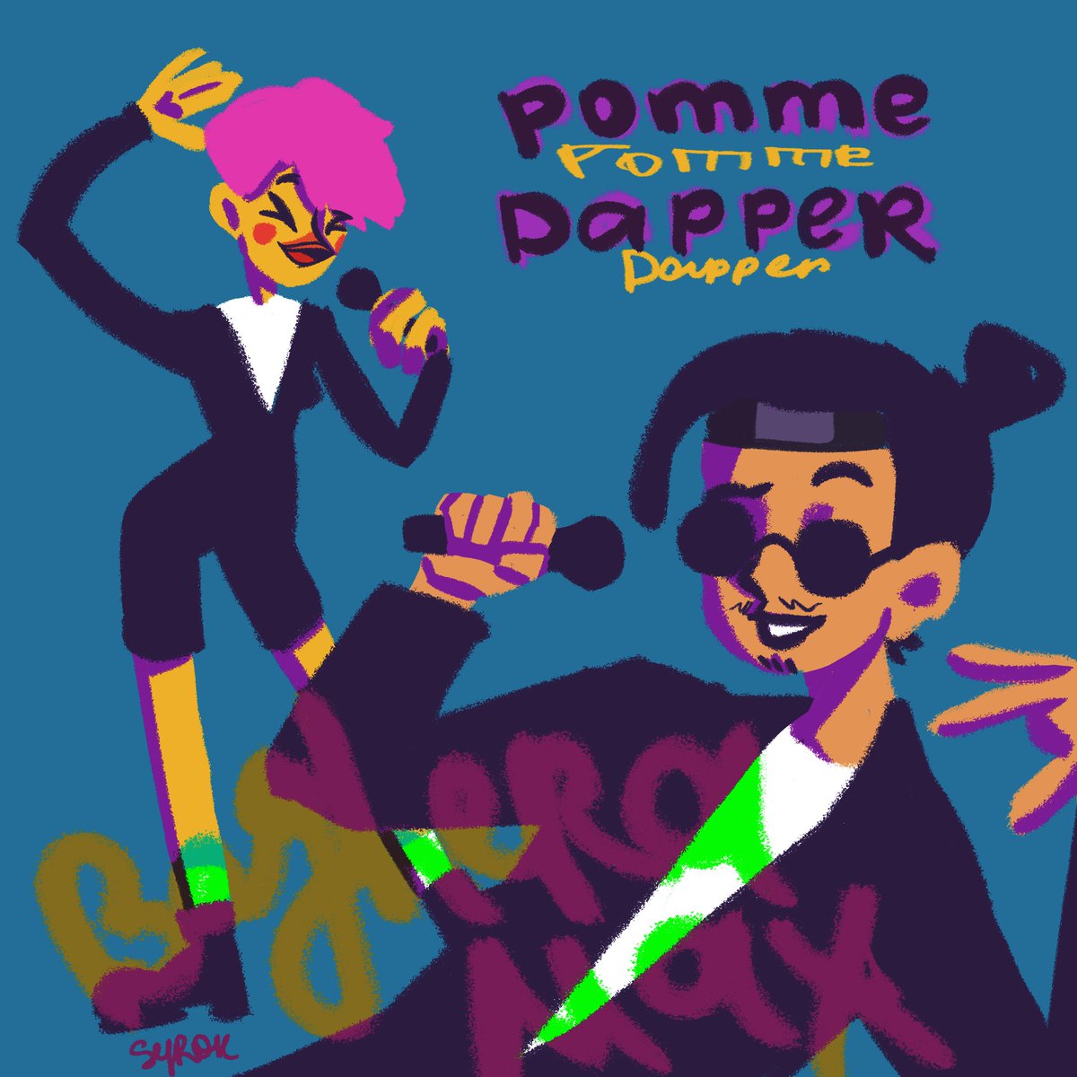 syrok_anim's tweet photo. Baghera and Maximus r singing
#qsmpfanarts #qsmp #qsmpart #Bagherafanart #MaximusFanart 
 @Baghera__Jones @Maximus3blog https://t.co/Jj7KveuPLp