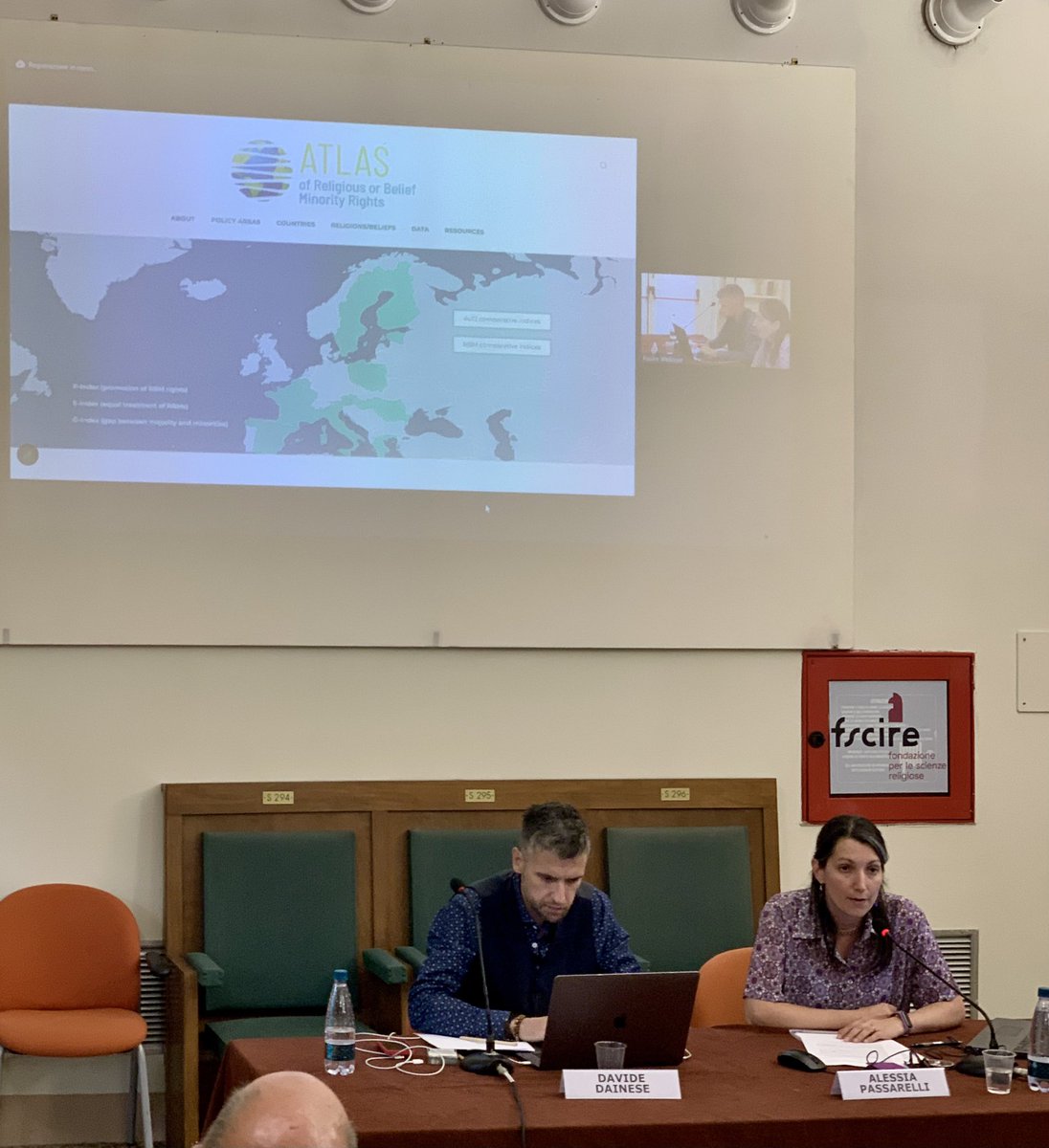 fscireIT's tweet photo. #Freedom #Interreligious #Intercultural #day1
Alessia Passarelli: #Religious Freedom and #Minority #Rights: Challenges and Opportunities in a #Plural #Society from the Results of the #ATLASProject
#Augustana-#Hochschule #DAAD https://t.co/eQFIyh5im1