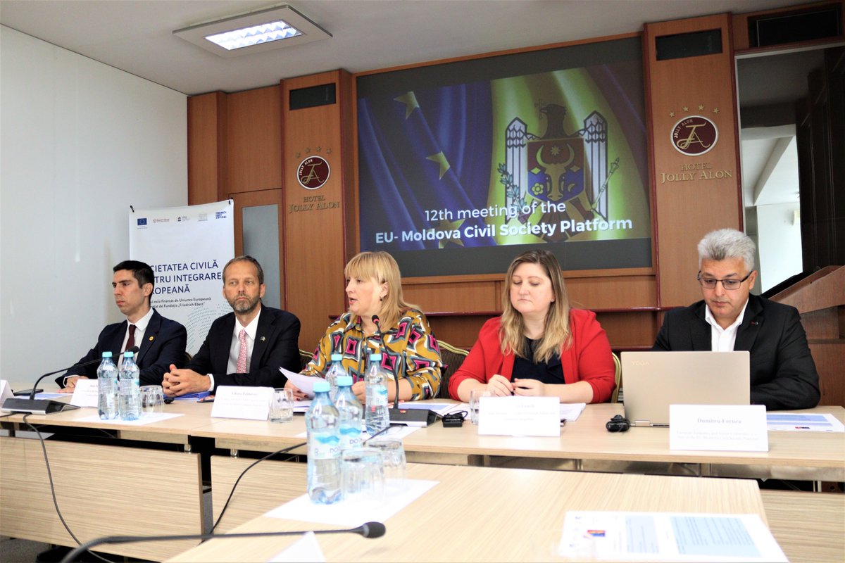 Expert_Grup's tweet photo. 🇪🇺🇲🇩Twelfth meeting of the Civil Society Platform European Union - Republic of Moldova: progress, commitments, recommendations for launching EU accession negotiations by the end of the year
👉Read more: https://t.co/We58rginT5 https://t.co/w8POT1Ipmf